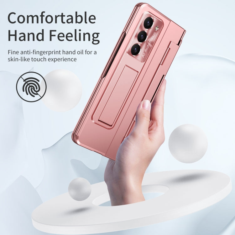 For Samsung Galaxy Z Fold5 5G Integrated Folding Phone Case with Hinge(Rose Gold) - Galaxy Z Fold5 Cases by buy2fix | Online Shopping UK | buy2fix