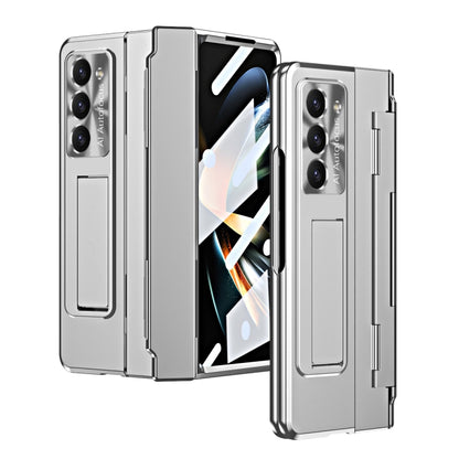 For Samsung Galaxy Z Fold5 5G Integrated Folding Phone Case with Hinge(Silver) - Galaxy Z Fold5 Cases by buy2fix | Online Shopping UK | buy2fix