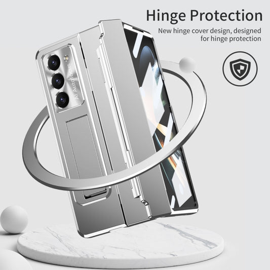 For Samsung Galaxy Z Fold5 5G Integrated Folding Phone Case with Hinge(Silver) - Galaxy Z Fold5 Cases by buy2fix | Online Shopping UK | buy2fix
