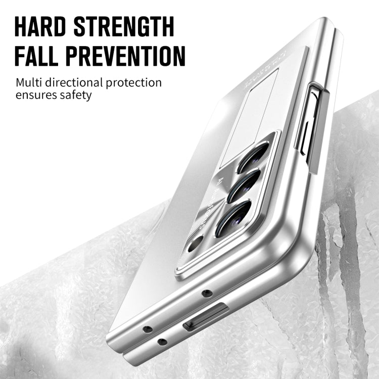 For Samsung Galaxy Z Fold5 5G Integrated AG Matte Folding Phone Case(Silver) - Galaxy Z Fold5 Cases by buy2fix | Online Shopping UK | buy2fix