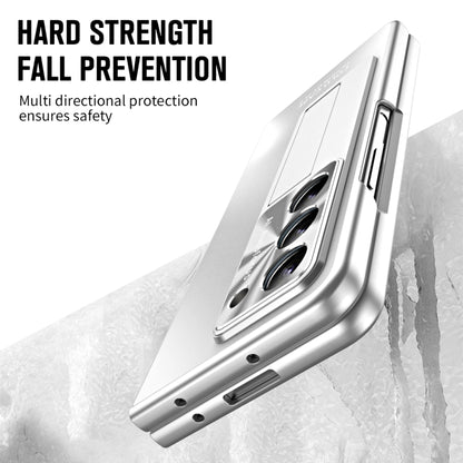 For Samsung Galaxy Z Fold5 5G Integrated AG Matte Folding Phone Case(Silver) - Galaxy Z Fold5 Cases by buy2fix | Online Shopping UK | buy2fix