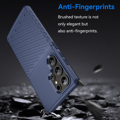 For Samsung Galaxy S25 Ultra 5G Thunderbolt Shockproof TPU Phone Case(Blue) by buy2fix
