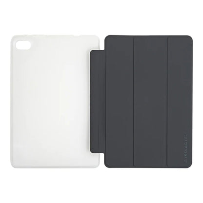 For Teclast M40 Plus 3-Fold Holder Folio Leather Tablet Smart Case(Grey) - Teclast by TECLAST | Online Shopping UK | buy2fix