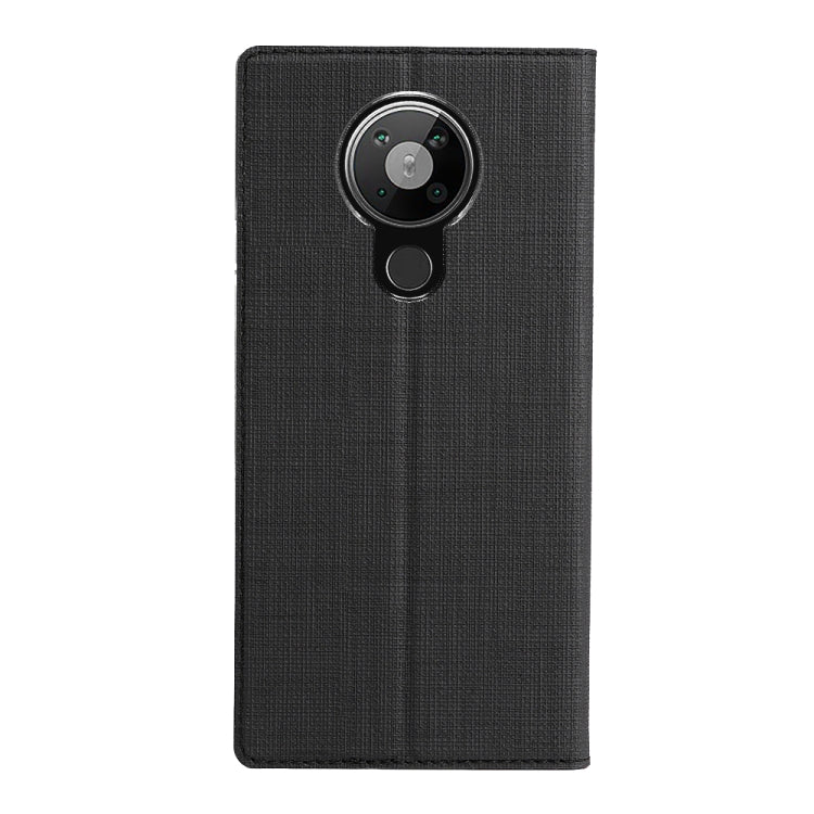 For Nokia 5.3 ViLi Shockproof TPU + PU Horizontal Flip Protective Case with Card Slot & Holder(Black) - Nokia Cases by ViLi | Online Shopping UK | buy2fix