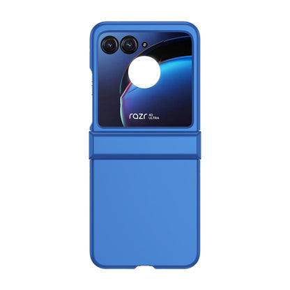 For Motorola Razr 40 Ultra Skin Feel PC Phone Case with Hinge(Blue) by buy2fix