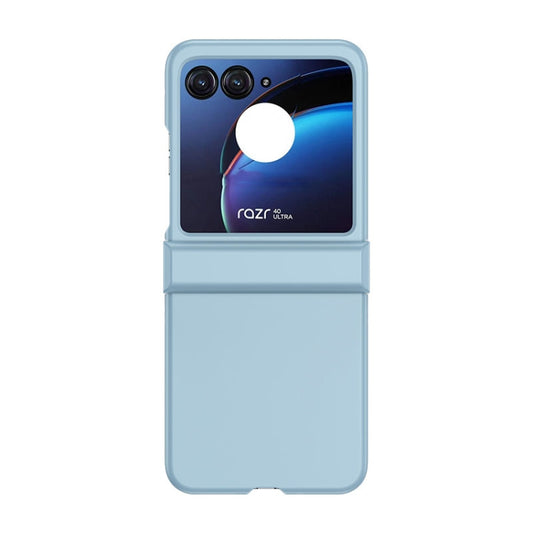 For Motorola Razr 40 Ultra / Razr 2023 3 in 1 Skin Feel PC Phone Case(Sky Blue) by buy2fix