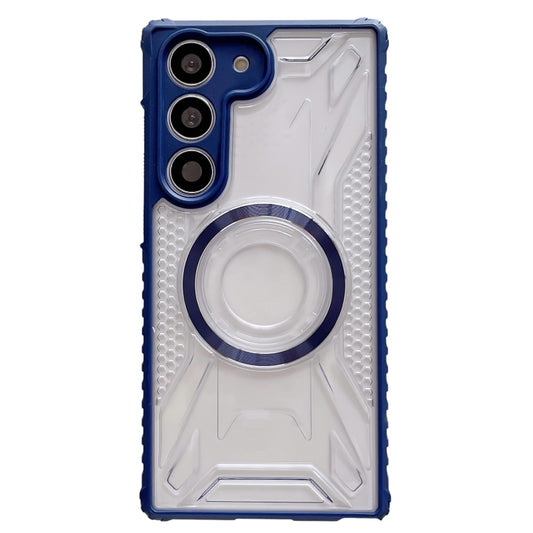 For Samsung Galaxy S23+ 5G CD Texture Magsafe Phone Case(Sapphire) - Galaxy S23+ 5G Cases by buy2fix | Online Shopping UK | buy2fix