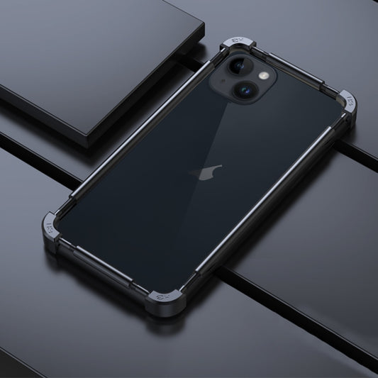 For iPhone 15 Machinist Metal Phone Protective Frame(Black) - iPhone 15 Cases by buy2fix | Online Shopping UK | buy2fix