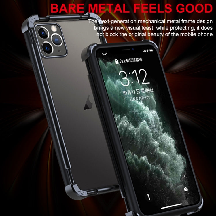 For iPhone 15 Pro Machinist Metal Phone Protective Frame(Black) - iPhone 15 Pro Cases by buy2fix | Online Shopping UK | buy2fix