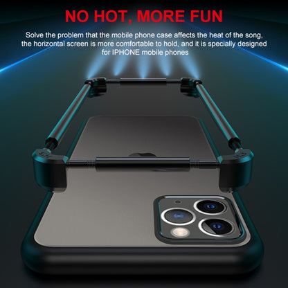 For iPhone 15 Pro Machinist Metal Phone Protective Frame(Black) - iPhone 15 Pro Cases by buy2fix | Online Shopping UK | buy2fix