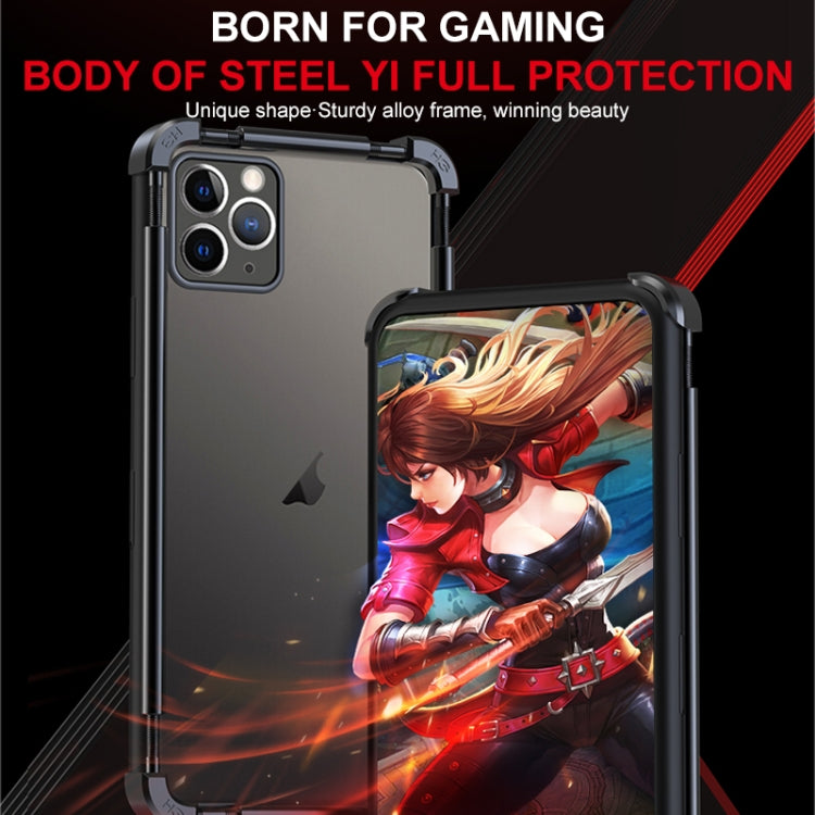 For iPhone 15 Pro Machinist Metal Phone Protective Frame(Black) - iPhone 15 Pro Cases by buy2fix | Online Shopping UK | buy2fix