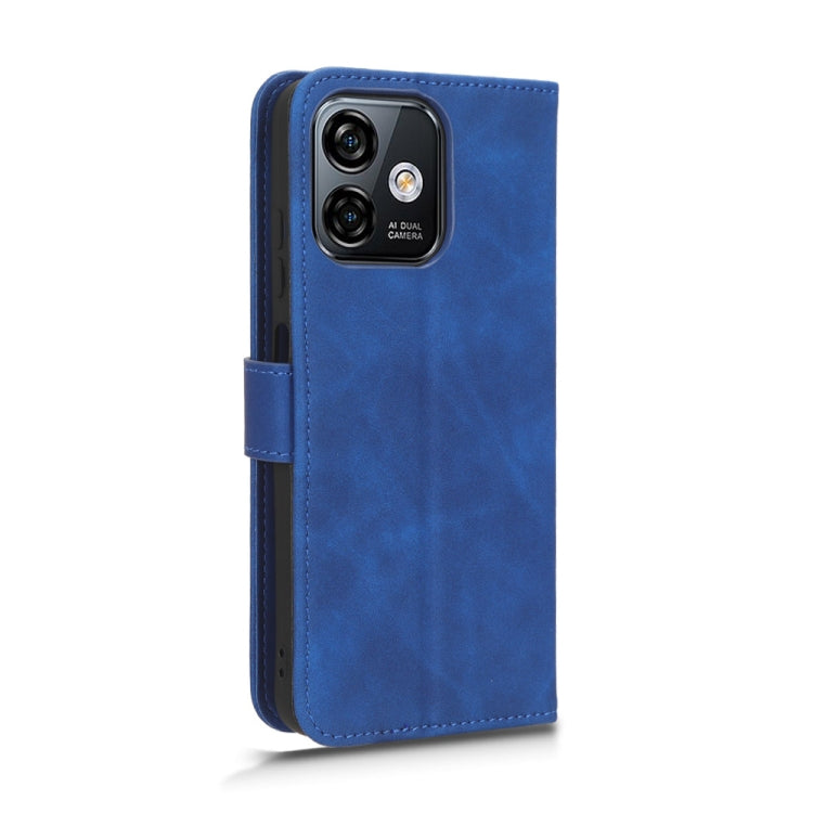 For Ulefone Note 16 Pro Skin Feel Magnetic Flip Leather Phone Case(Blue) by buy2fix