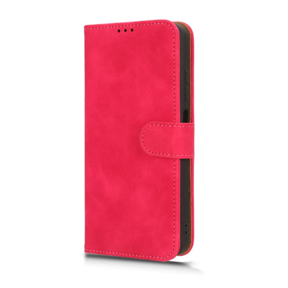 For Ulefone Note 16 Pro Skin Feel Magnetic Flip Leather Phone Case(Rose Red) by buy2fix