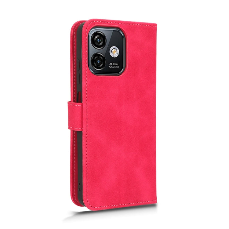 For Ulefone Note 16 Pro Skin Feel Magnetic Flip Leather Phone Case(Rose Red) by buy2fix