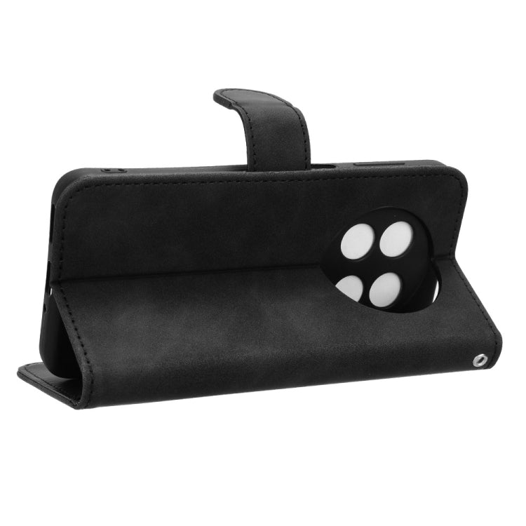 For Ulefone Note 15 Skin Feel Magnetic Flip Leather Phone Case(Black) by buy2fix