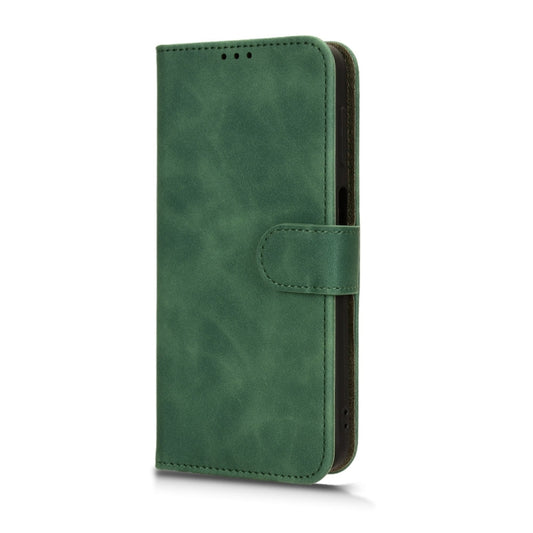 For Ulefone Note 15 Skin Feel Magnetic Flip Leather Phone Case(Green) by buy2fix