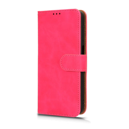 For Ulefone Note 15 Skin Feel Magnetic Flip Leather Phone Case(Rose Red) by buy2fix