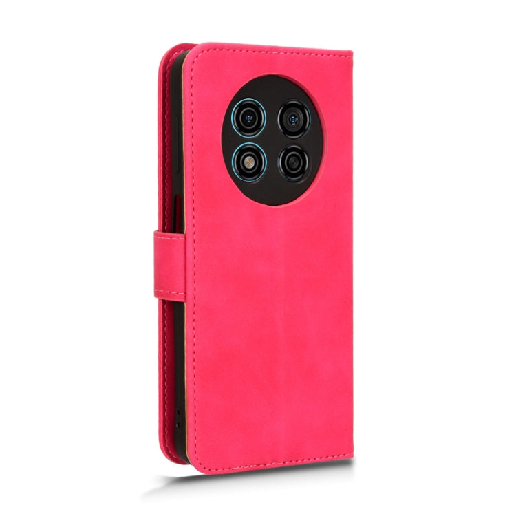For Ulefone Note 15 Skin Feel Magnetic Flip Leather Phone Case(Rose Red) by buy2fix