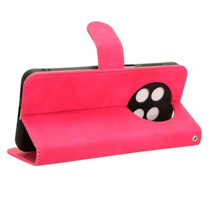 For Ulefone Note 15 Skin Feel Magnetic Flip Leather Phone Case(Rose Red) by buy2fix