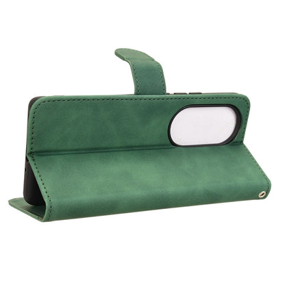 For Ulefone Note 17 Pro Skin Feel Magnetic Flip Leather Phone Case(Green) by buy2fix