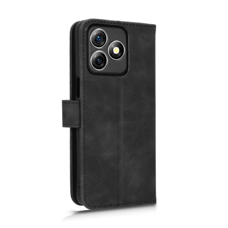 For Ulefone Note 18 Ultra Skin Feel Magnetic Flip Leather Phone Case(Black) by buy2fix