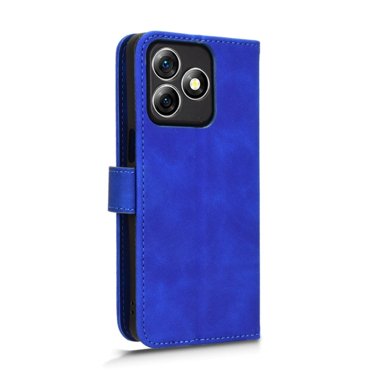 For Ulefone Note 18 Ultra Skin Feel Magnetic Flip Leather Phone Case(Blue) by buy2fix