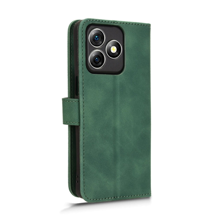 For Ulefone Note 18 Ultra Skin Feel Magnetic Flip Leather Phone Case(Green) by buy2fix