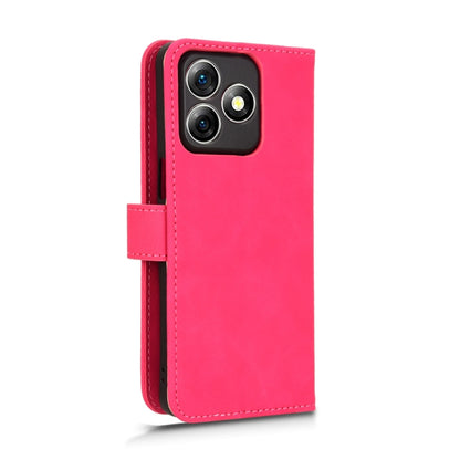 For Ulefone Note 18 Ultra Skin Feel Magnetic Flip Leather Phone Case(Rose Red) by buy2fix