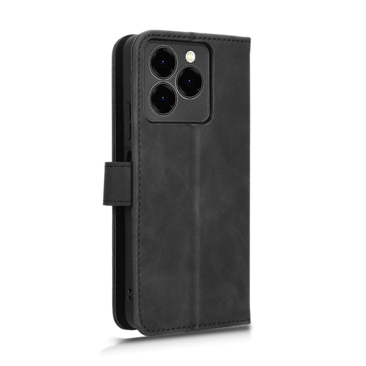 For Ulefone Note 20 Pro Skin Feel Magnetic Flip Leather Phone Case(Black) by buy2fix