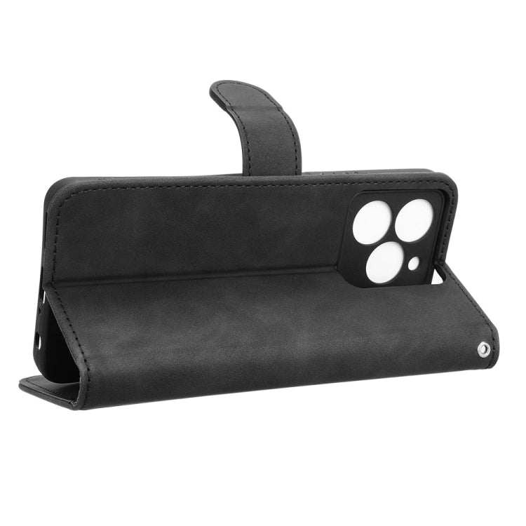 For Ulefone Note 20 Pro Skin Feel Magnetic Flip Leather Phone Case(Black) by buy2fix