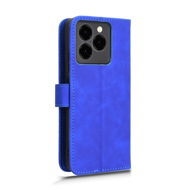 For Ulefone Note 20 Pro Skin Feel Magnetic Flip Leather Phone Case(Blue) by buy2fix