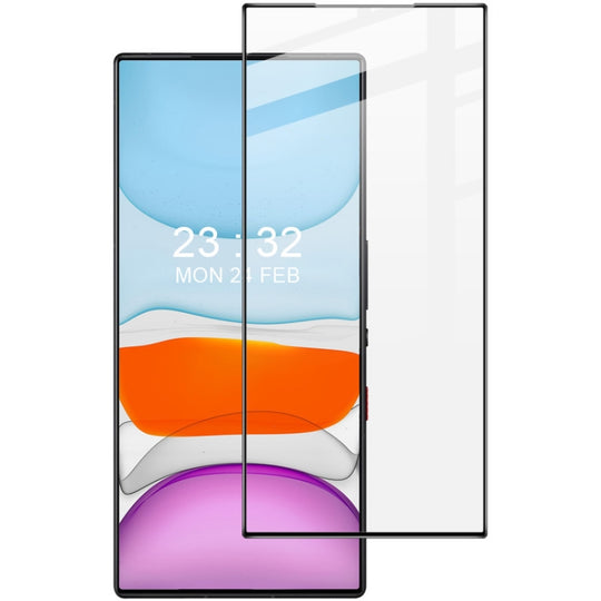 For ZTE Nubia RedMagic 9 Pro 5G imak 9H Surface Hardness Full Screen Tempered Glass Film Pro+ Series