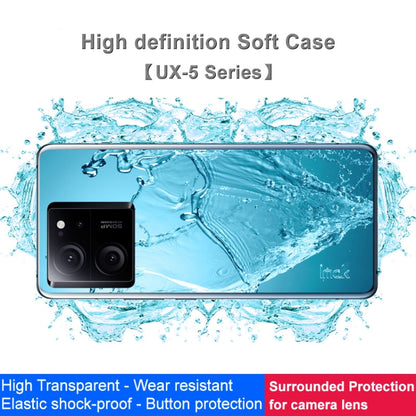 For Xiaomi Redmi K60 Ultra 5G imak UX-5 Series Transparent Shockproof TPU Protective Case(Transparent) - Xiaomi Cases by imak | Online Shopping UK | buy2fix