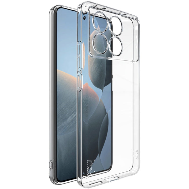 For Xiaomi Poco X6 Pro 5G/Redmi K70E 5G imak UX-5 Series Transparent Shockproof TPU Protective Case(Transparent) - Xiaomi Cases by imak | Online Shopping UK | buy2fix