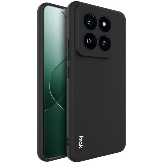 For Xiaomi 14 Pro 5G IMAK UC-3 Series Shockproof Frosted TPU Protective Phone Case(Black) - Xiaomi 14 Pro Cases by imak | Online Shopping UK | buy2fix