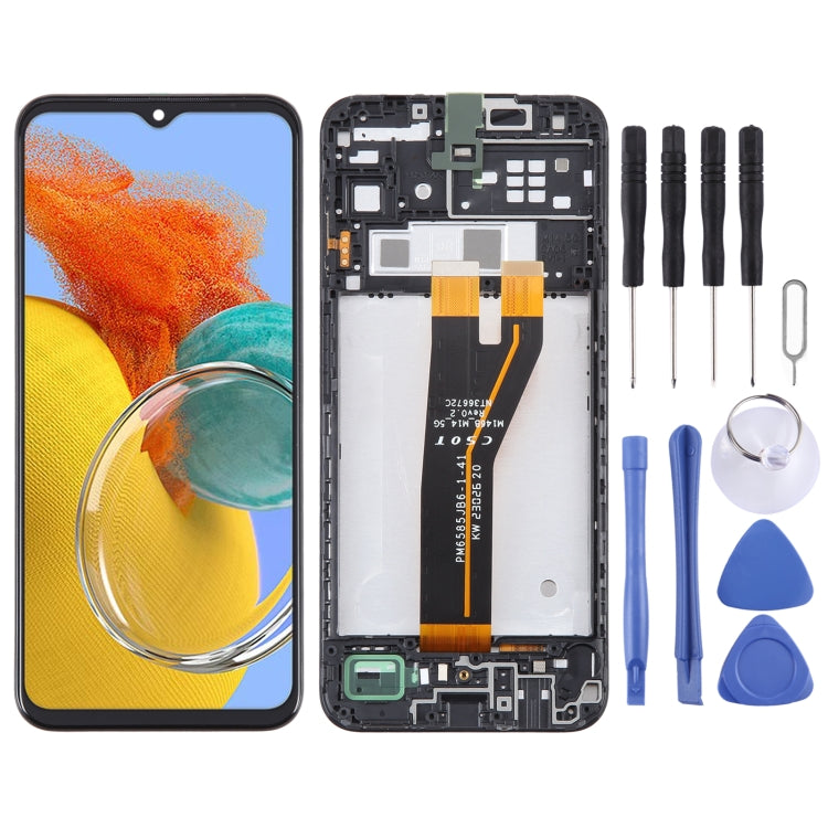 For Samsung Galaxy M14 SM-M146B Original LCD Screen Digitizer Full Assembly with Frame - LCD Screen by buy2fix | Online Shopping UK | buy2fix