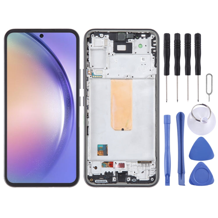 For Samsung Galaxy A54 SM-A546B Original LCD Screen Digitizer Full Assembly with Frame - LCD Screen by buy2fix | Online Shopping UK | buy2fix