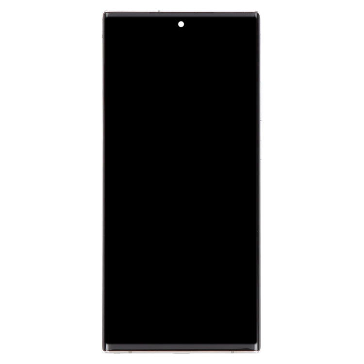 For Samsung Galaxy Note20 Ultra 5G SM-N986B 6.78 inch OLED LCD Screen Digitizer Full Assembly with Frame (Silver) - LCD Screen by buy2fix | Online Shopping UK | buy2fix
