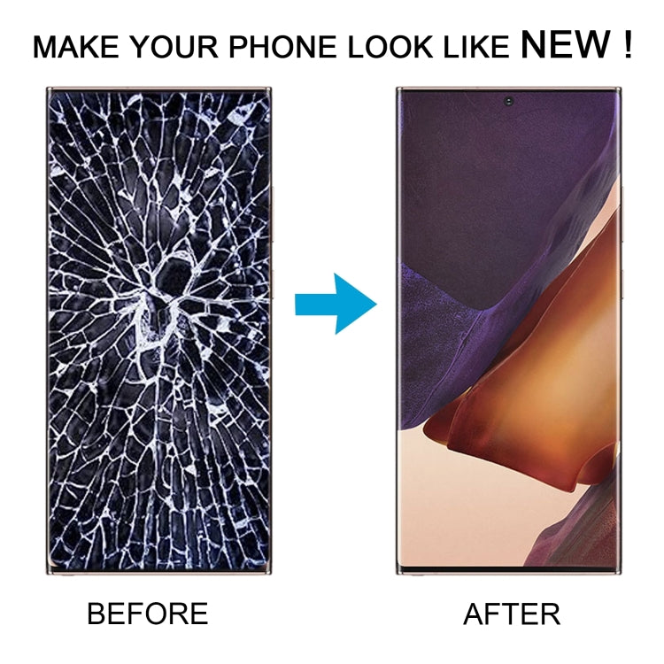 For Samsung Galaxy Note20 Ultra 5G SM-N986B 6.78 inch OLED LCD Screen Digitizer Full Assembly with Frame (Silver) - LCD Screen by buy2fix | Online Shopping UK | buy2fix