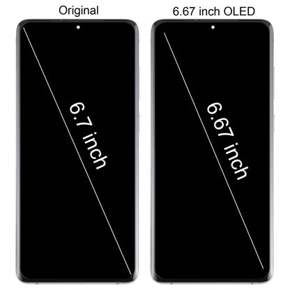 For Samsung Galaxy S20+ 4G/5G SM-G985/986 6.67 inch OLED LCD Screen Digitizer Full Assembly with Frame(Grey) - LCD Screen by buy2fix | Online Shopping UK | buy2fix