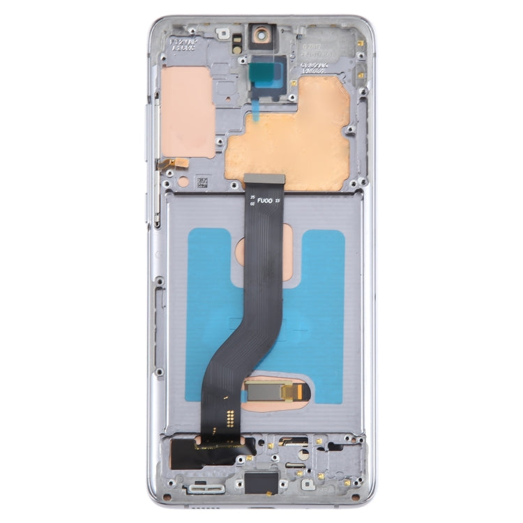 For Samsung Galaxy S20+ 4G/5G SM-G985/986 6.67 inch OLED LCD Screen Digitizer Full Assembly with Frame(Grey) - LCD Screen by buy2fix | Online Shopping UK | buy2fix
