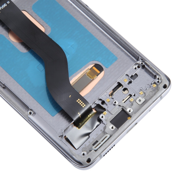 For Samsung Galaxy S20+ 4G/5G SM-G985/986 6.67 inch OLED LCD Screen Digitizer Full Assembly with Frame(Grey) - LCD Screen by buy2fix | Online Shopping UK | buy2fix
