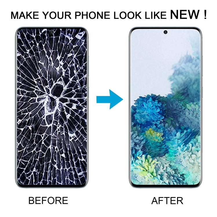 For Samsung Galaxy S20+ 4G/5G SM-G985/986 6.67 inch OLED LCD Screen Digitizer Full Assembly with Frame(Grey) - LCD Screen by buy2fix | Online Shopping UK | buy2fix