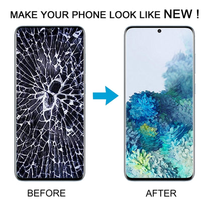 For Samsung Galaxy S20+ 4G/5G SM-G985/986 6.67 inch OLED LCD Screen Digitizer Full Assembly with Frame(Grey) - LCD Screen by buy2fix | Online Shopping UK | buy2fix