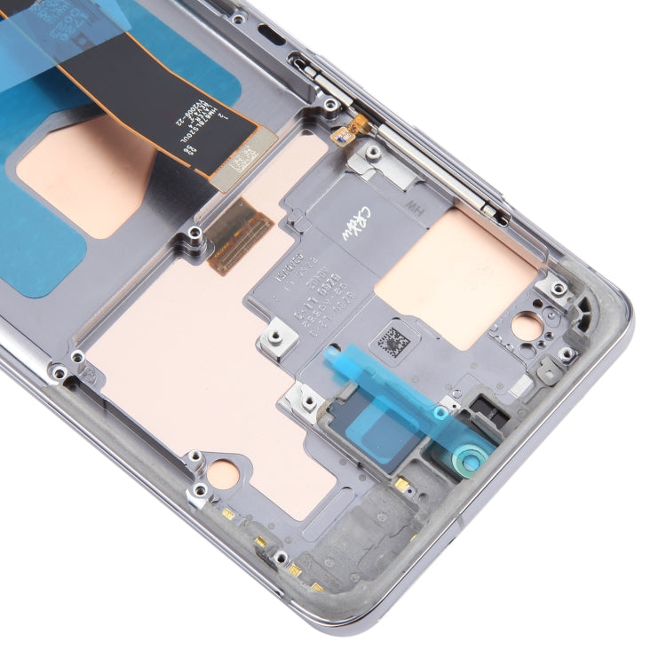 For Samsung Galaxy S20 Ultra 4G/5G SM-G988 6.67 inch OLED LCD Screen Digitizer Full Assembly with Frame (Grey) - LCD Screen by buy2fix | Online Shopping UK | buy2fix