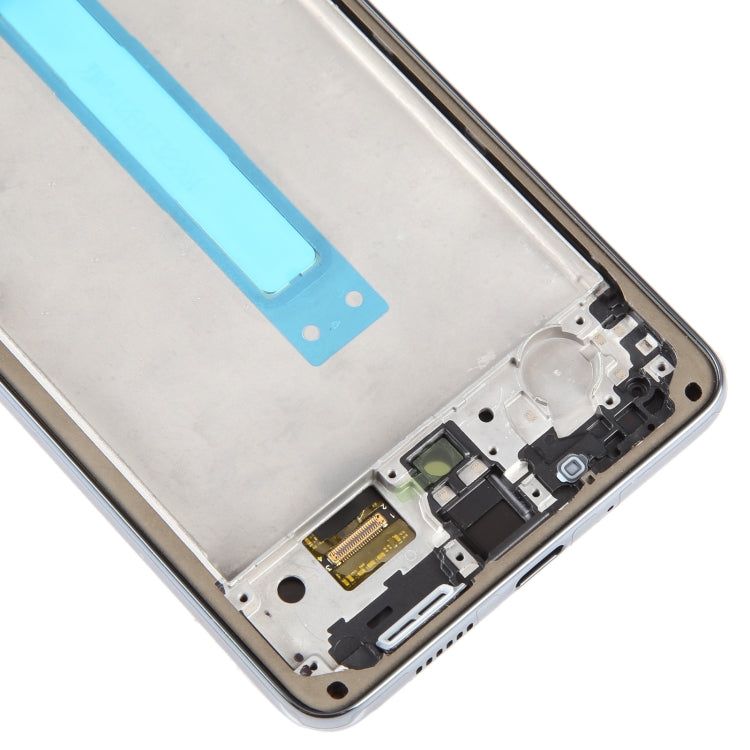 For Samsung Galaxy A73 5G SM-A736B OLED LCD Screen Digitizer Full Assembly with Frame(Black) - LCD Screen by buy2fix | Online Shopping UK | buy2fix