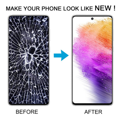 For Samsung Galaxy A73 5G SM-A736B OLED LCD Screen Digitizer Full Assembly with Frame(Black) - LCD Screen by buy2fix | Online Shopping UK | buy2fix