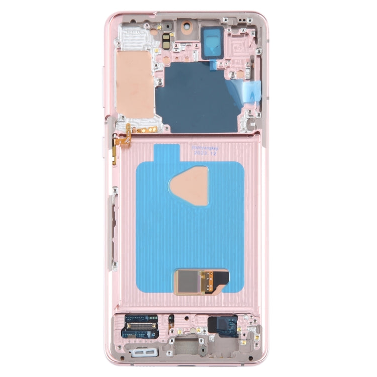 For Samsung Galaxy S21+ 5G SM-G996B 6.67 inch 6.67 inch OLED LCD Screen Digitizer Full Assembly with Frame(Pink) - LCD Screen by buy2fix | Online Shopping UK | buy2fix