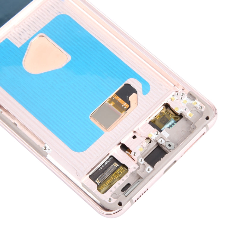 For Samsung Galaxy S21+ 5G SM-G996B 6.67 inch 6.67 inch OLED LCD Screen Digitizer Full Assembly with Frame (Gold) - LCD Screen by buy2fix | Online Shopping UK | buy2fix