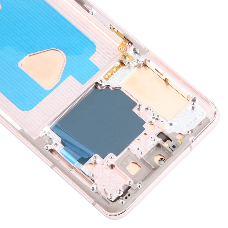 For Samsung Galaxy S21+ 5G SM-G996B 6.67 inch 6.67 inch OLED LCD Screen Digitizer Full Assembly with Frame (Gold) - LCD Screen by buy2fix | Online Shopping UK | buy2fix